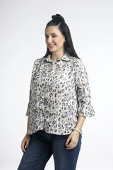 Women’s printed shirt top