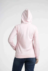 Women’s Chest Printed Hooded Sweatshirt