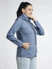 Womens Zip-Up Hooded Jacket for Ultimate Comfort and Style - ASTRON