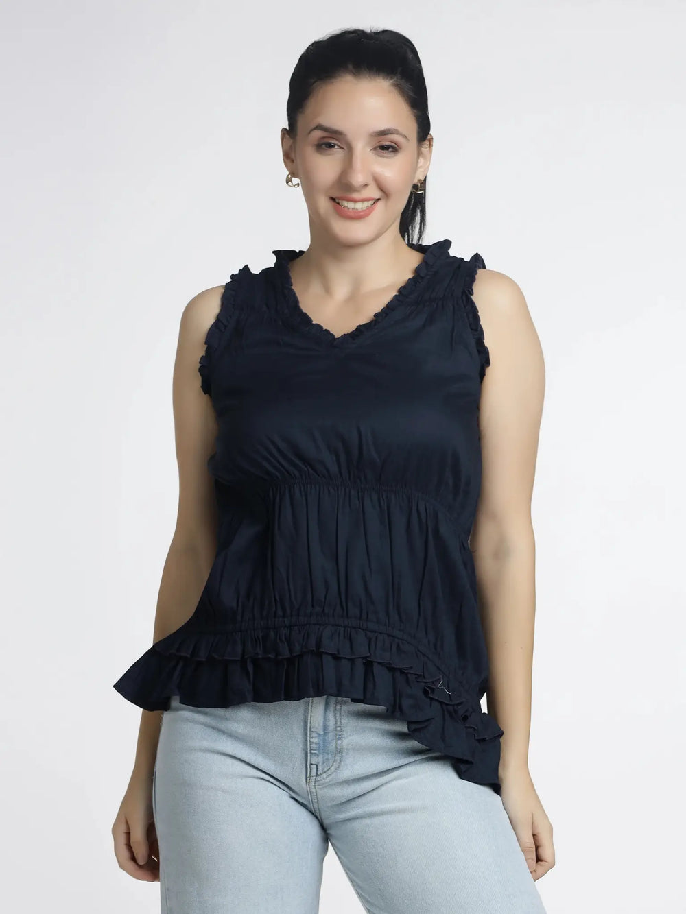 Womens Sleeveless Top for Effortless Summer Style - ASTRON