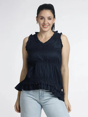 Womens Sleeveless Top for Effortless Summer Style - ASTRON