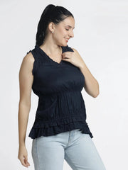 Womens Sleeveless Top for Effortless Summer Style - ASTRON