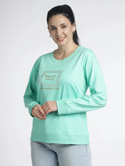 Womens Printed Sweatshirt with Magically Amazing Design - ASTRON