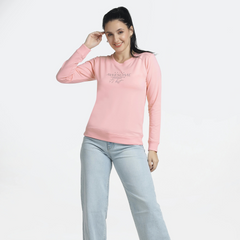 Women’s Printed Sweatshirt “Being Awesome”