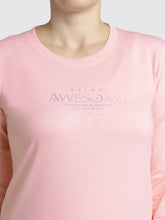 Women’s Printed Sweatshirt “Being Awesome”