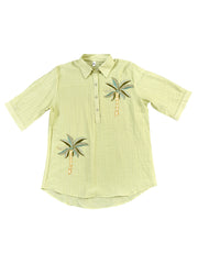 Astron –Shirt with Palm Tree Embroidery For Women
