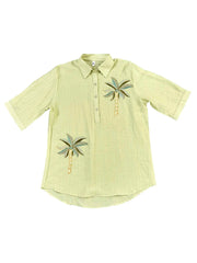 Astron –Shirt with Palm Tree Embroidery For Women