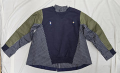 Women’s Color-Block Panel Sweatshirt - ASTRON