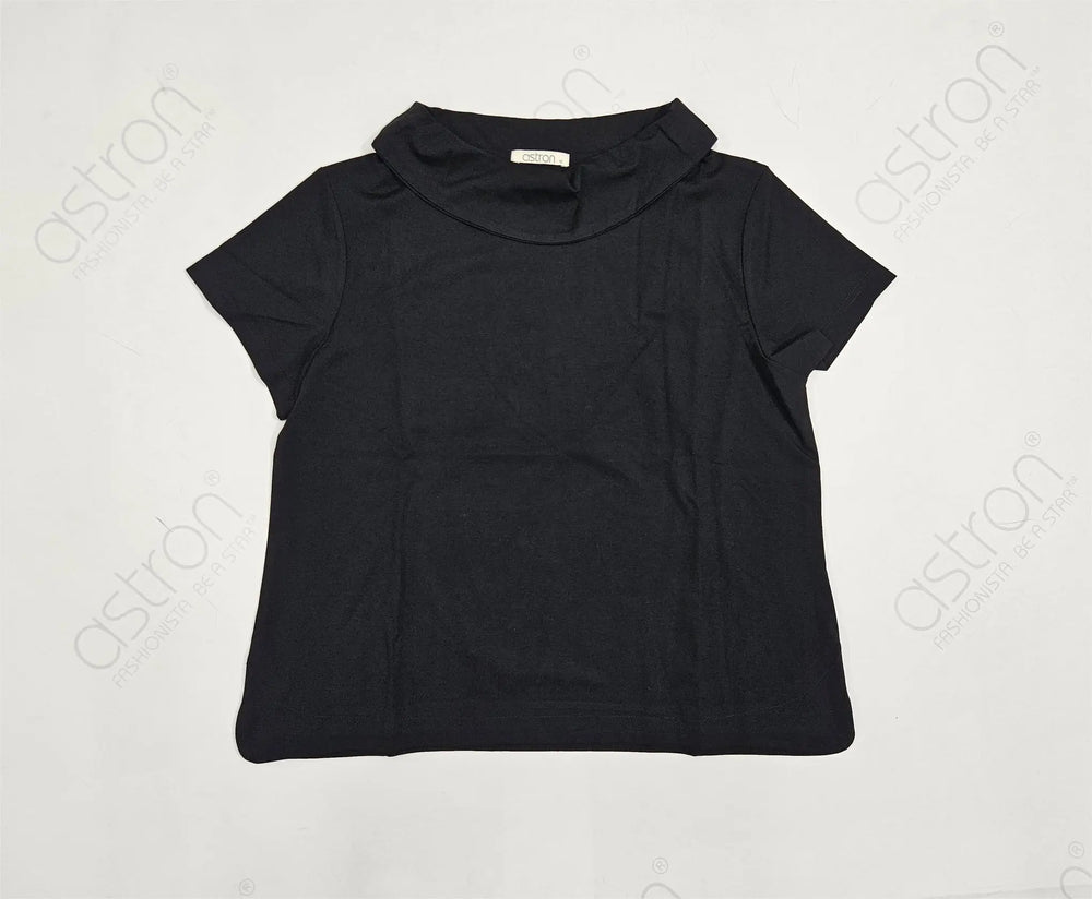 Women’s Cowl-Neck Oversize Casual Top - ASTRON