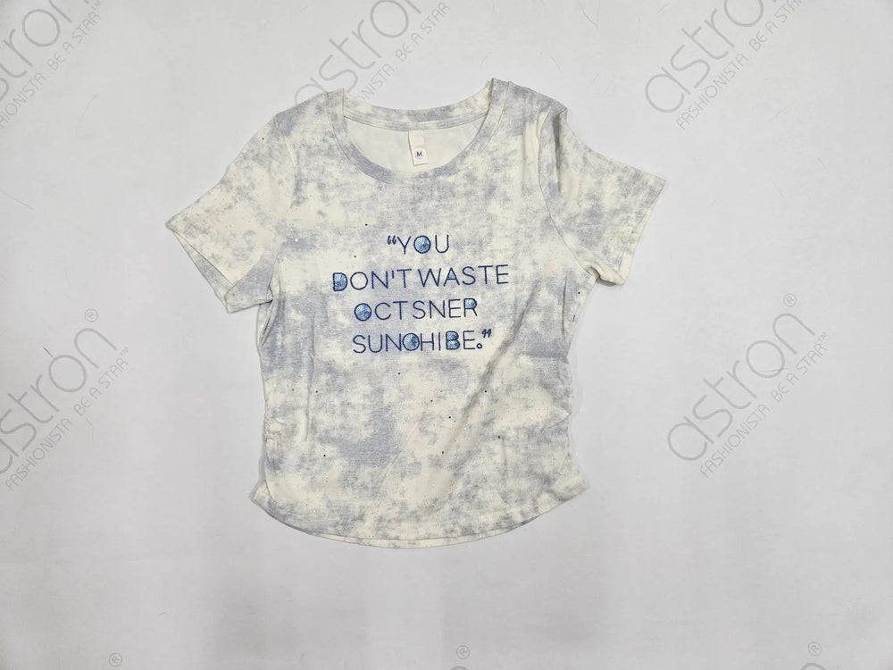 Women's Embroidered Crop Top: Trendy Fashion Essential for Every Occasion - ASTRON