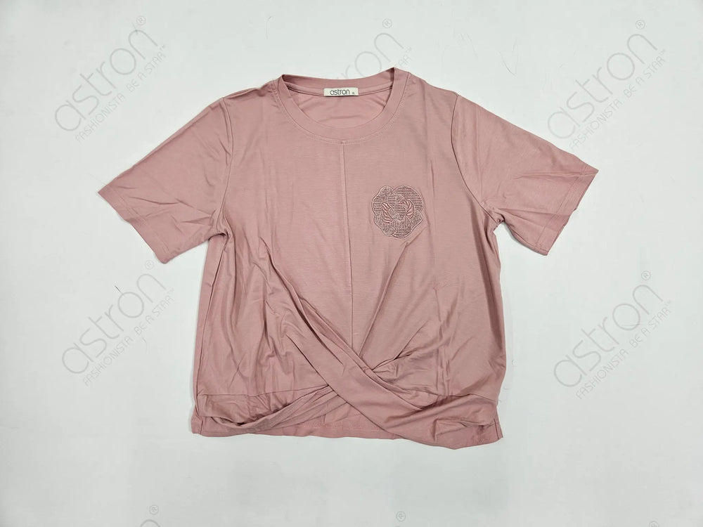 Women’s Casual Embroidered Top - ASTRON