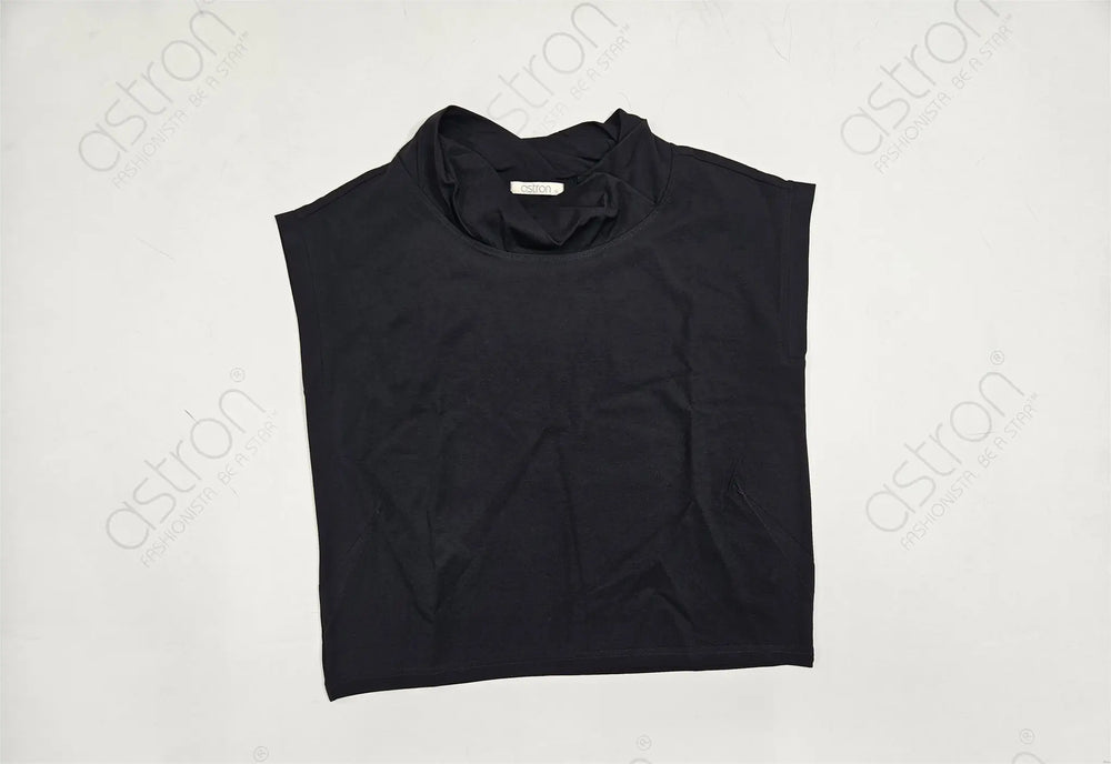 Women’s Draped Cowl Neck Casual Top - ASTRON