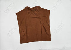 Women’s Draped Cowl Neck Casual Top - ASTRON