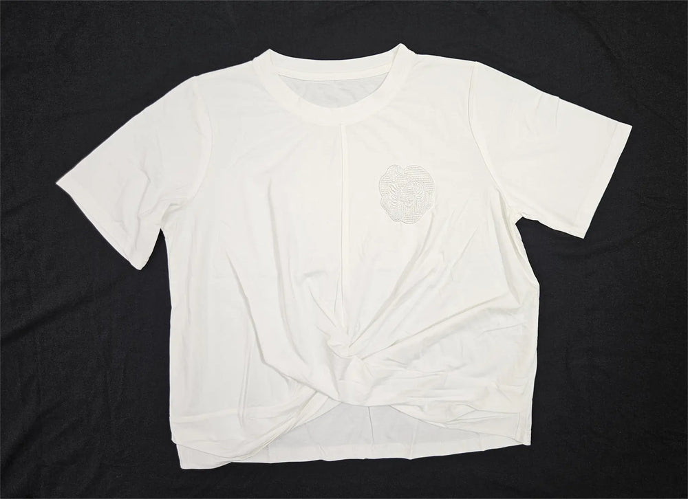 Women’s Casual Embroidered Top - ASTRON
