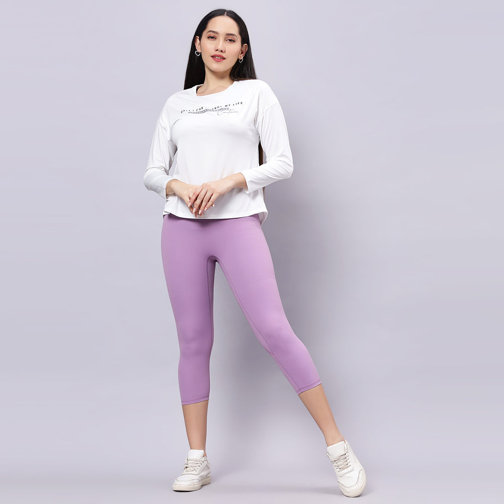 Full Sleeves Active wear T-Shirt.