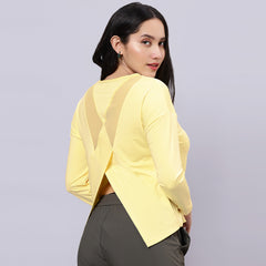 Full Sleeves Active wear T-Shirt.