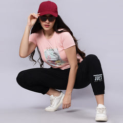 Half Sleeve Relaxed Fit T-Shirt.