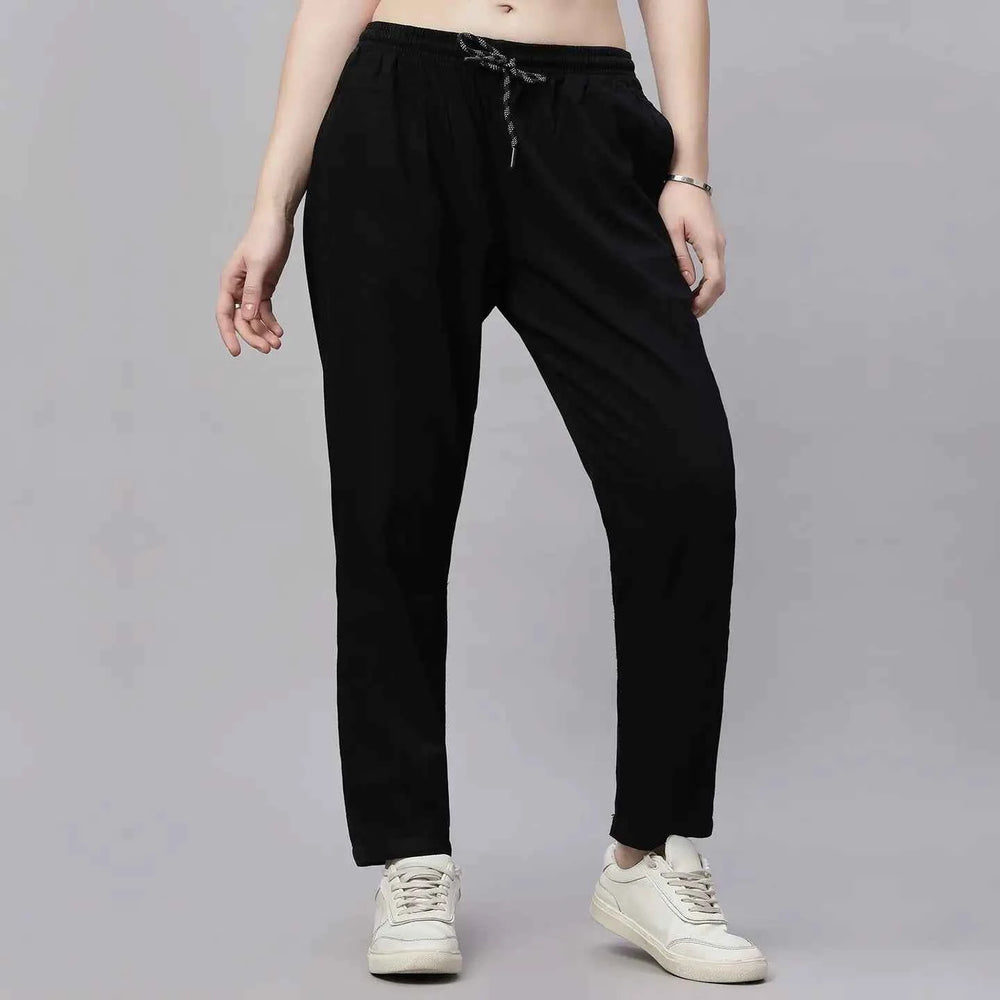 Astron – Tencel Baggy Fit Mid-Waist Pista Green Denim Jeans for Women