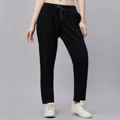 Tencel Baggy Fit Mid Waist Denim Jeans Pant.