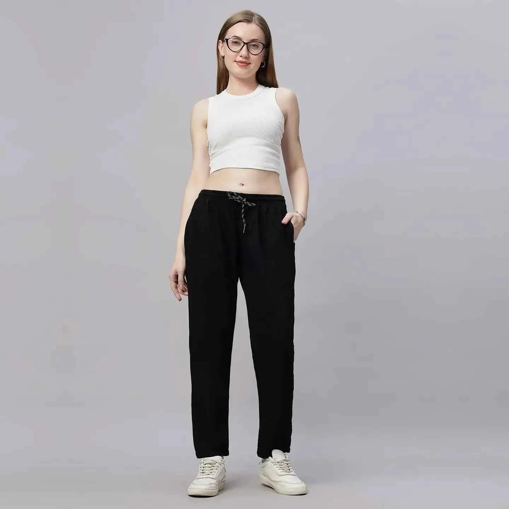 Astron – Tencel Baggy Fit Mid-Waist Pista Green Denim Jeans for Women