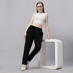 Tencel Baggy Fit Mid Waist Denim Jeans Pant.