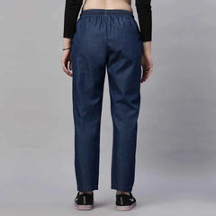 Astron – Lightweight Silky Baggy Fit Mid-Waist Jeans