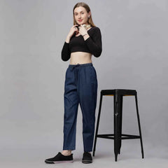 Astron – Lightweight Silky Baggy Fit Mid-Waist Jeans