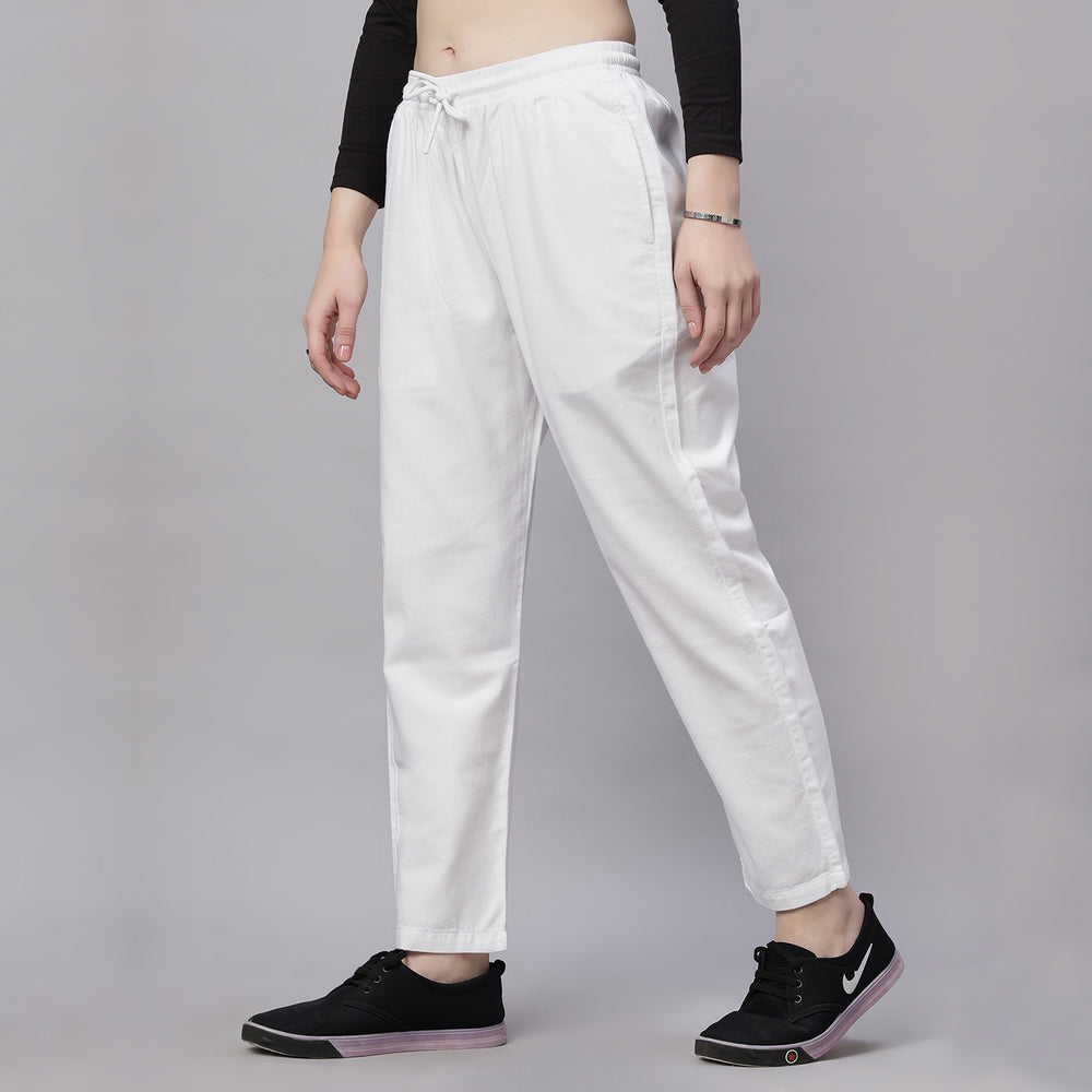 Tencel Baggy Fit Mid Waist Denim Jeans Pant.
