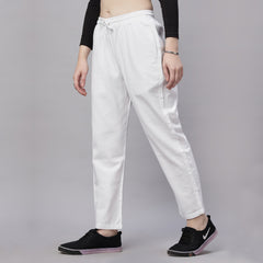 Tencel Baggy Fit Mid Waist Denim Jeans Pant.
