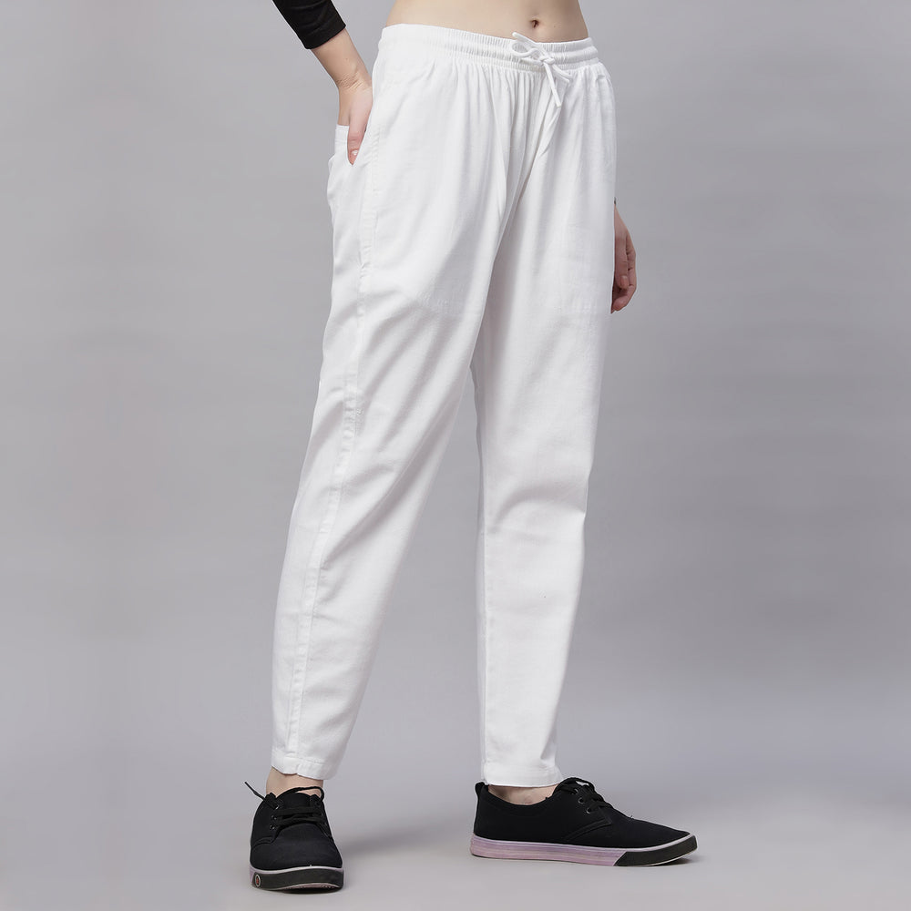 Tencel Baggy Fit Mid Waist Denim Jeans Pant.