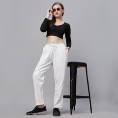 Tencel Baggy Fit Mid Waist Denim Jeans Pant.