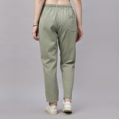 Tencel Baggy Fit Mid Waist Denim Jeans Pant.