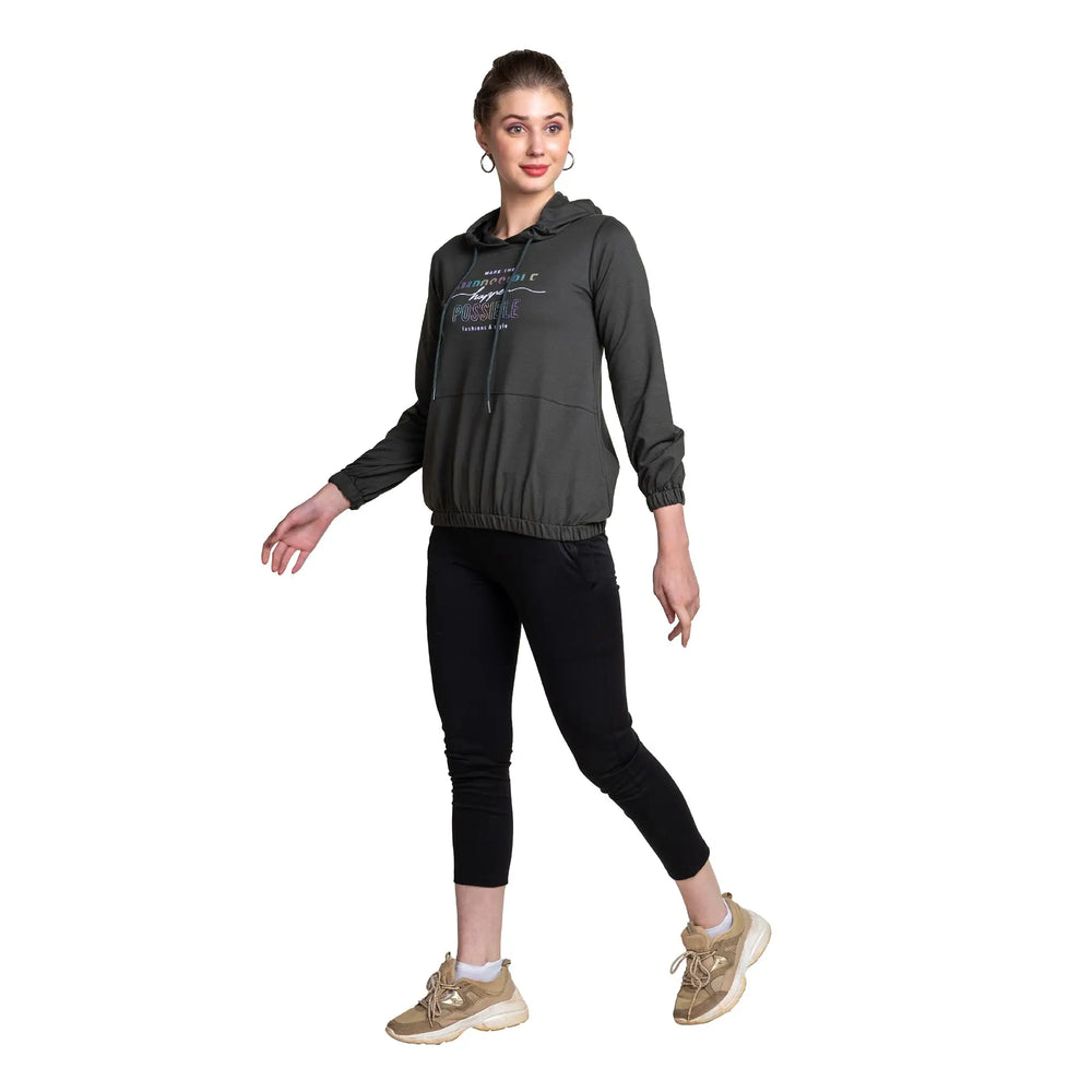 Women's Pullover Hoodie - Full Sleeve Comfort for Everyday Wear - ASTRON