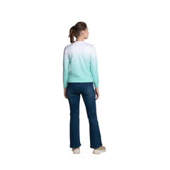 Long Sleeve Chest Printed Ladies Long Sleeve Cotton T-Shirt - ASTRON