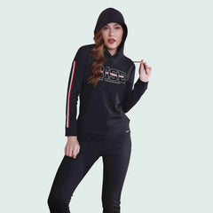 Ladies Full Sleeve Cotton Pullover Hoodie