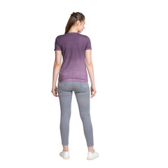 Astron – Printed Round Neck Cotton T-Shirt for Women