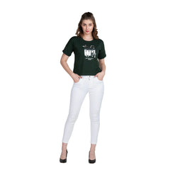 Astron Women's Cotton T-Shirt with Magyar Sleeves - ASTRON