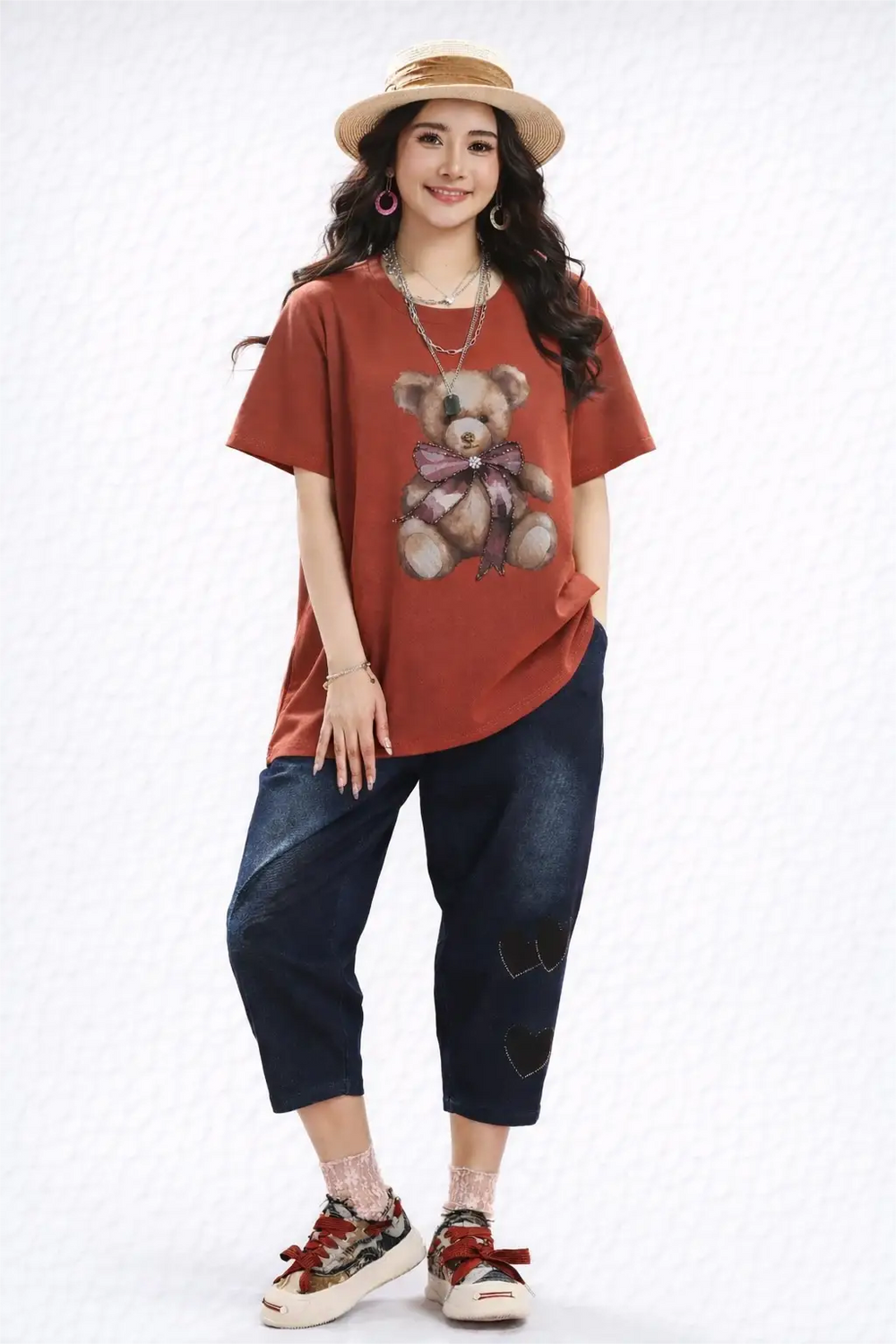Women’s Printed Casual T-Shirt - ASTRON