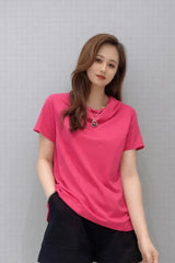 Women’s Cowl-Neck Casual Top - ASTRON