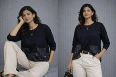 Women’s Casual Long Sleeve Top - ASTRON