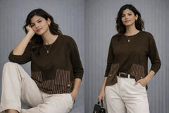 Women’s Casual Long Sleeve Top - ASTRON