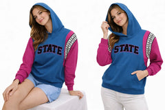 Women's Oversized Poncho Sweatshirt with Hood for Ultimate Comfort and Style - ASTRON