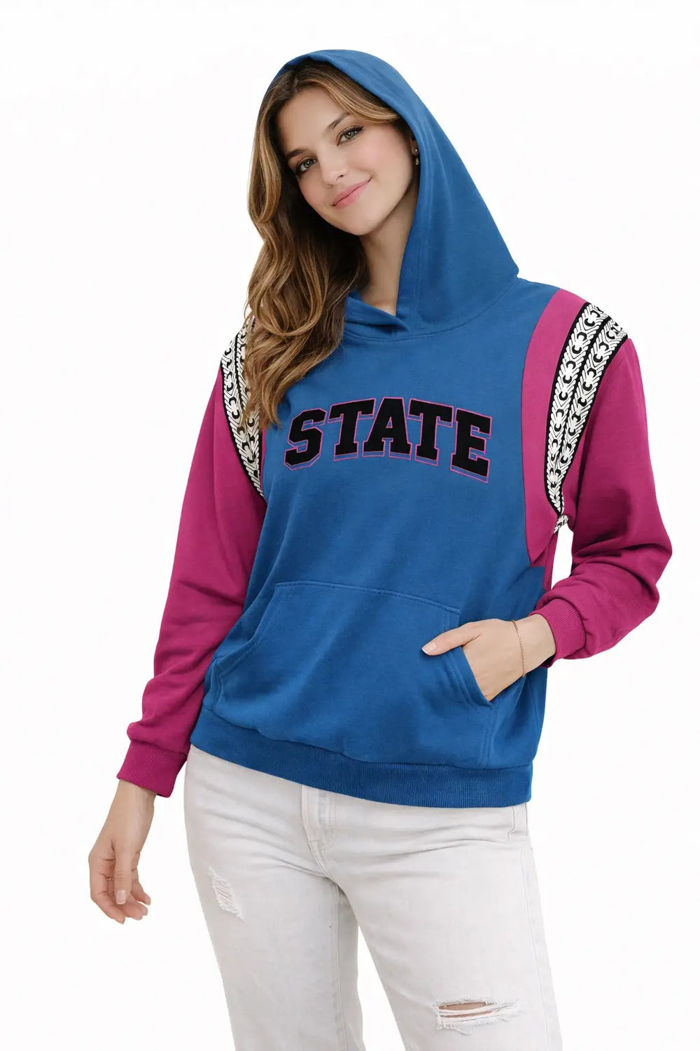 Women's Oversized Poncho Sweatshirt with Hood for Ultimate Comfort and Style - ASTRON
