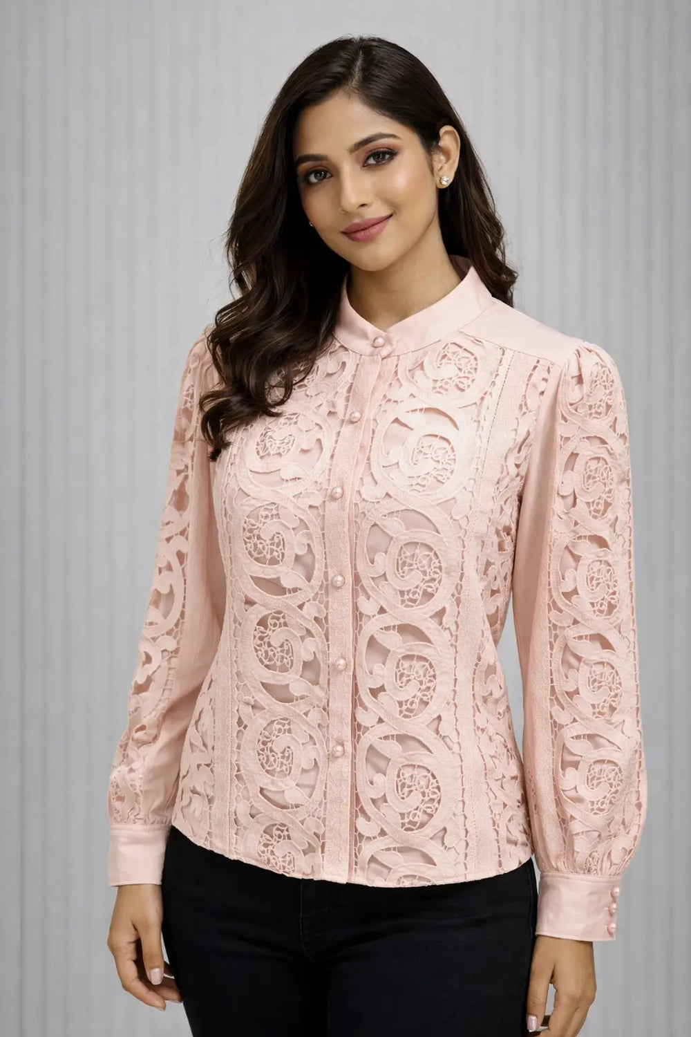 White base with multicolor floral print - ASTRON