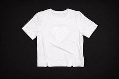 Women’s Embroidered Rose Motif Top - ASTRON