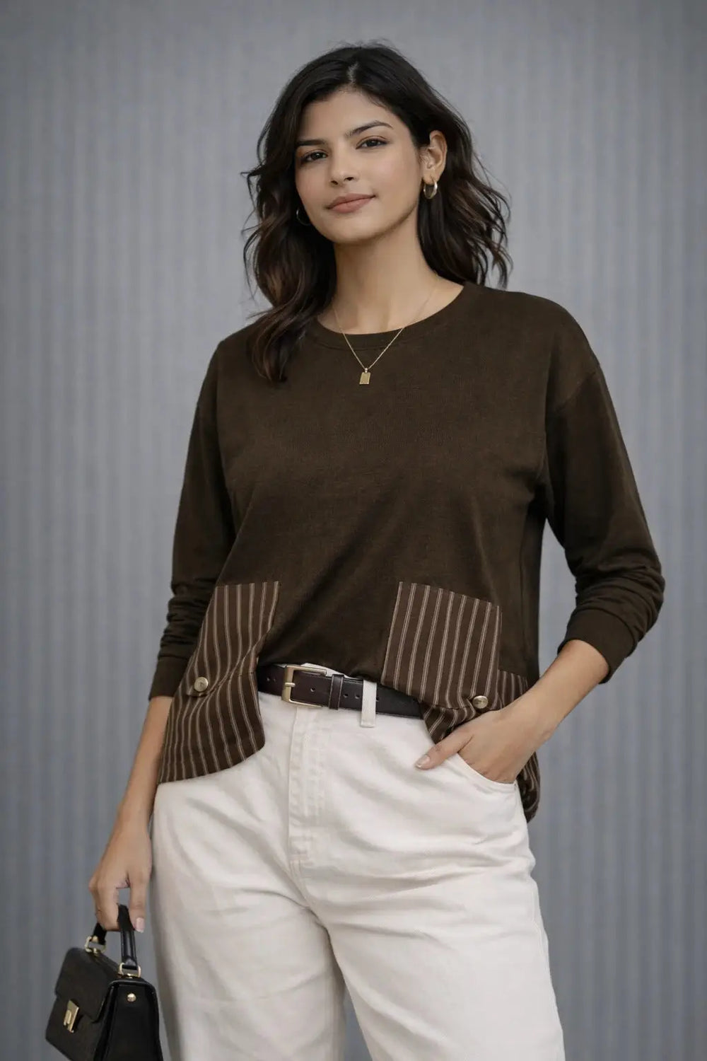 Women’s Casual Long Sleeve Top - ASTRON