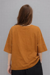 Women’s Oversized Casual Tee with Stitch Detail - ASTRON