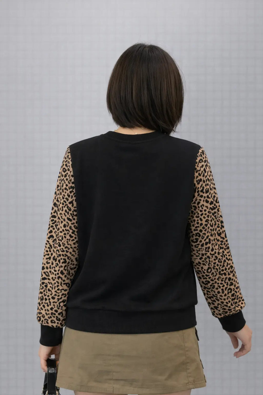 Women’s Printed Sleeve Sweatshirt - ASTRON