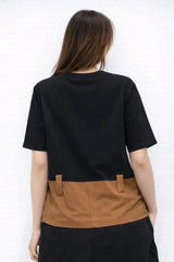 Women’s Color block Casual T-Shirt - ASTRON