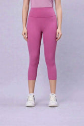 Astron – High-Waisted 4-Way Stretch Cropped Sports/Gym Leggings for Women